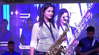 Dilwale Sad Song Saxophone Music || Saxophone Queen Lipika || Jeeta Tha Jiske Liye || Bikash Studio