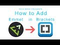 Add Emmet Plugin in Brackets