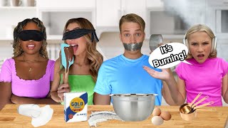 Cant See, Cant Hear, Cant Speak, Cooking Challenge!!!*GONE WRONG*