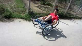 RECUMBENT TILTING GREEK TRIKE N1 ]