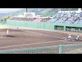 第137回北信越高校野球　航空石川　上田選手vs高岡商　山田投手