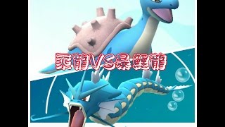 《Pokemon GO》乘龍VS暴鯉龍實測!雙龍對決誰能勝出?!道館對戰~精靈寶可夢Go