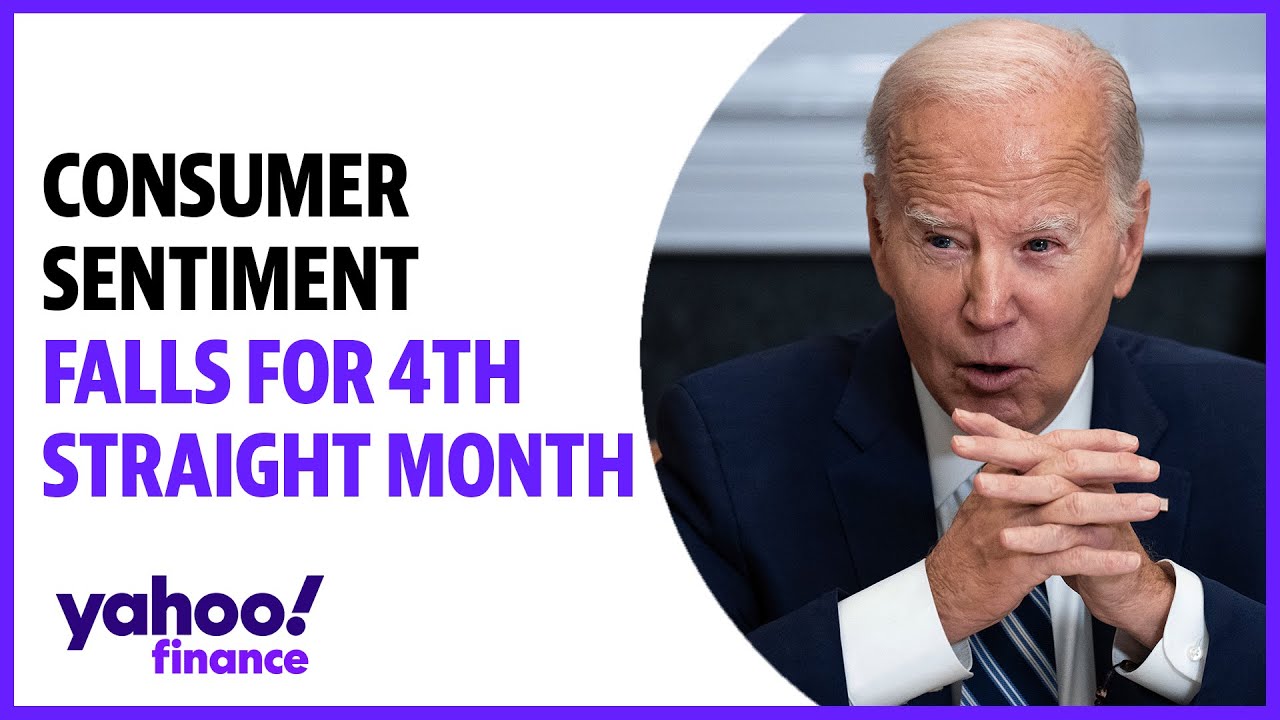 Consumers Not Grateful For Biden's Economy, As Sentiment Falls For 4th ...