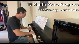 Tchaikovsky - Swan Lake (18 month piano progress)