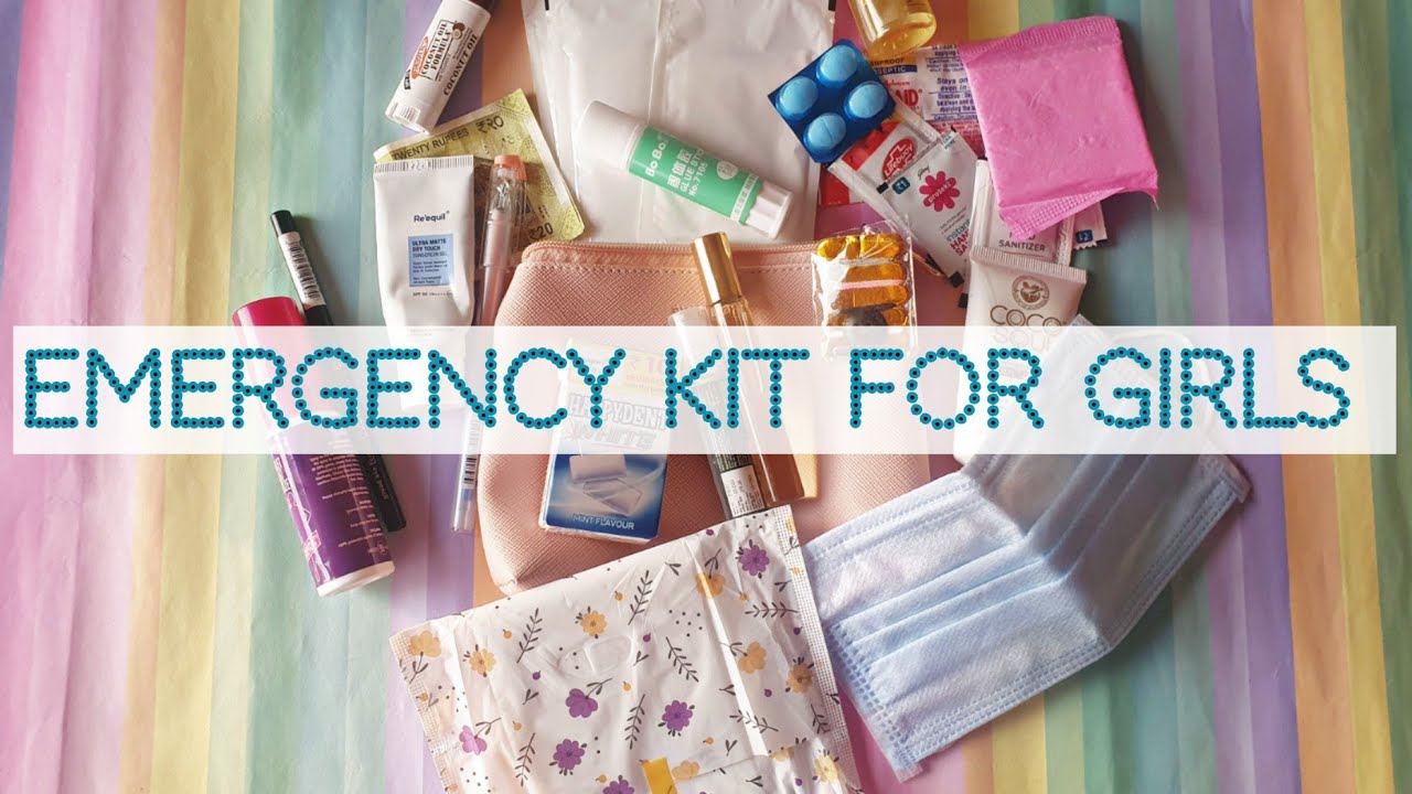 Emergency Kit For School Girls