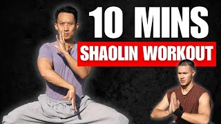 10-Minute Shaolin Power Workout 🔥 Ultimate Strength & Conditioning!