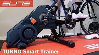 ELITE Turno Smart Fluid Trainer: Unboxing, Build, Ride Details