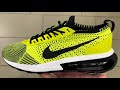 Nike Air Max Flyknit Racer Volt Black Shoes