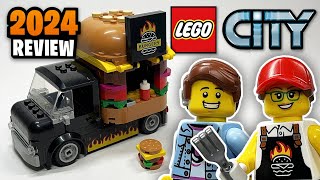 LEGO City Burger Truck (60404) - 2024 EARLY Set Review