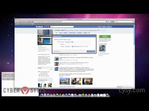 How to create an photo album on a Facebook Page How to create an photo album on a Facebook Page