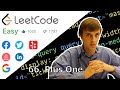 LeetCode 66. Plus One Solution Explained - Java