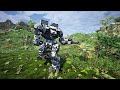 Type 446B (Warhammer IIC) - Mechwarrior 5 Gameplay