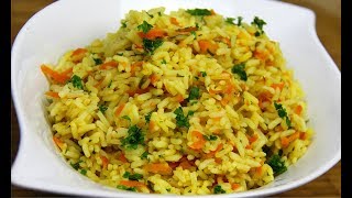 Amazing Carrot Rice (vegan + gluten free) | CaribbeanPot.com