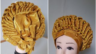 Crown Auto Gele Tutorial(Ase-oke version)