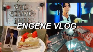 ENGENE VLOG 🐹 엔진로그 | 차원:딜레마 컴백 + 희승이 생일 + 앨범깡