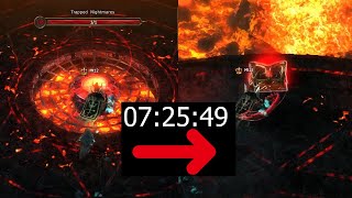 Blazing Inferno Bloodshed solo speedrun in 07:25:49