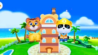 Teddy bear 🧸 and Panda 🐼 | Planning a House construction | Baby panda | kids cartoon