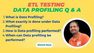 ETL Testing | Data Profiling