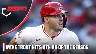 Mike Trout goes deep in 1st inning vs. Orioles | ESPN MLB