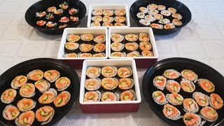 Tuna Sushi Rolls/How to make Sushi /Easy to learn