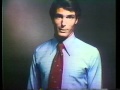 Christopher Reeve for JC Penney 1974 TV commercial