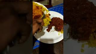 Chicken Lollipop 🤤| Chicken Joint Biryani Eating Challenge | Mayura Kadapa panipuri #shorts #foodie
