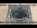 pipe marking tools homemade | make with mj construction | DIY new tool invention