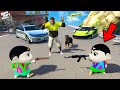 GTA 5 : Shinchan & Pinchan Fight With Franklin in GTA 5 ! (GTA 5 mods)