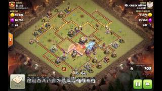 【TH11】「crazyhiiiroさん」TH11全壊！！ボウラーを使ったハイブリッド攻め