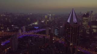 Epic Shanghai Dusk footage - DJI Mavic Pro