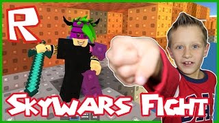Playing With The Creator Of Roblox Skywars