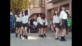 美人女子大生のダンス＃４　female college students/dance performance