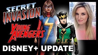 MCU Disney Plus - Secret Invasion, Young Avengers, Kid Loki, Ms Marvel a Skrull?