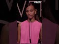 Zoe Saldana Celebrates the Accomplishments of Women at Variety's Power of Women Event