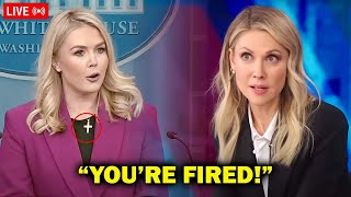 Media Bias Exposed - TV Host Loses Job After Heated Debate with Karoline Leavitt