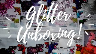 Happy Mail Unboxing ALL THE GLITTER! Sparkle Haul!