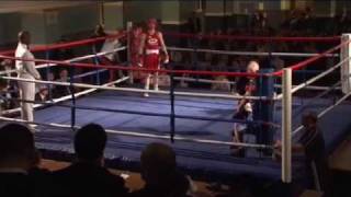 Oxford vs. Cambridge Varsity Boxing 2010 - Leon Upton vs. Brett Shanley