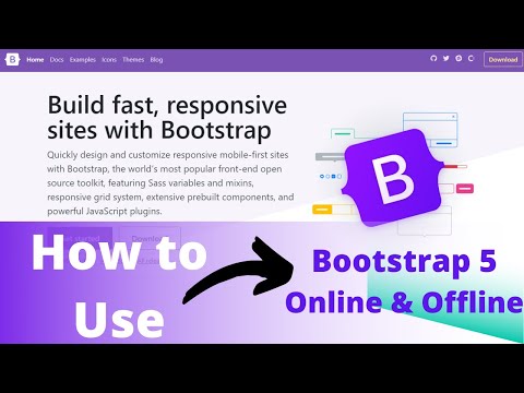 Bootstrap 5 Tutorial : #1 Cara Menggunakan Bootstrap 5 Offline & Online ...