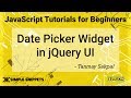 Date Picker Widget Control in JQuery UI