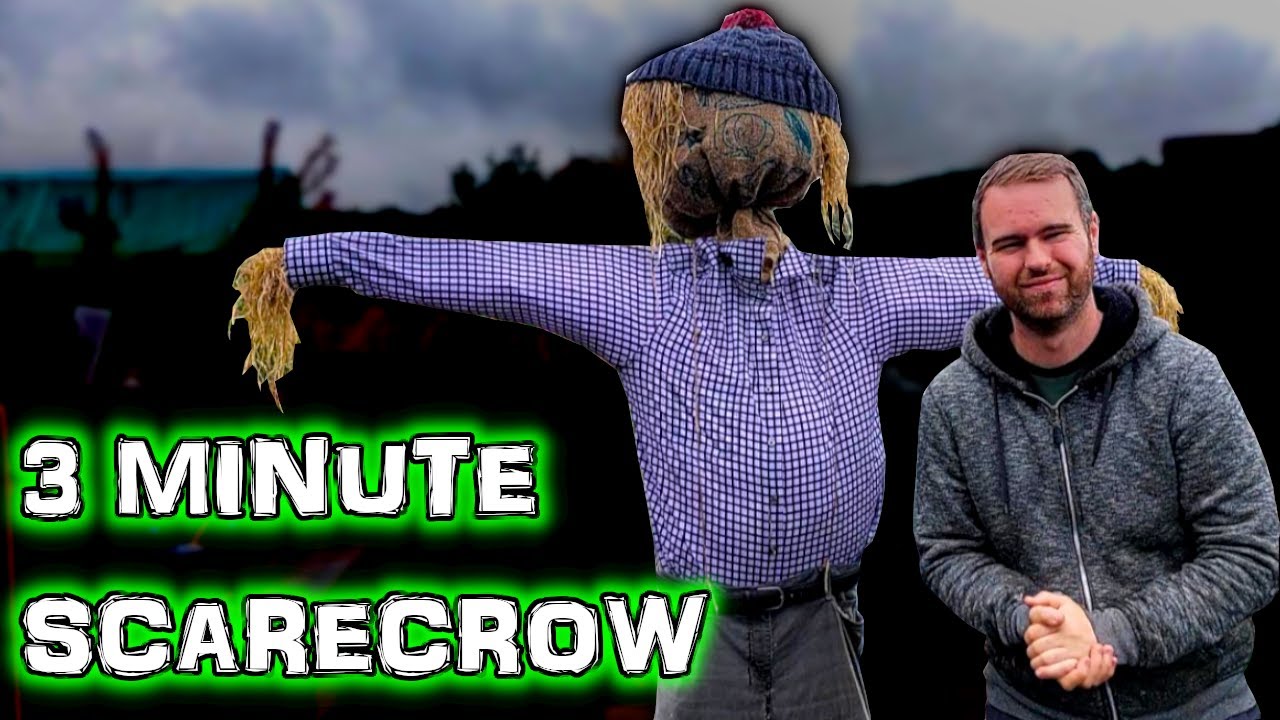 How To Build A Diy Scarecrow In 5 Steps Youtube