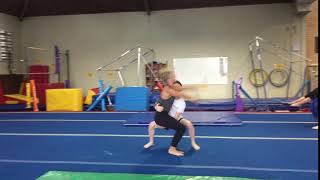Cartwheel Back Handspring