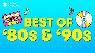 BEST OF '80s & '90s MUSIC | Karaoke with Lyrics Hosted by @StingrayKaraoke