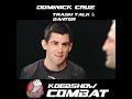 Dominick Cruz Funny Banter & Trash Talk 😂🤣 #shorts