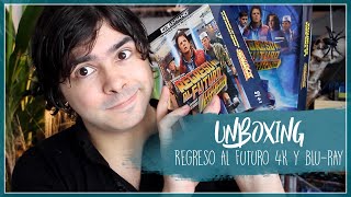 UNBOXING 'Regreso al futuro' en 4K Ultra HD y Blu-ray | InakiO