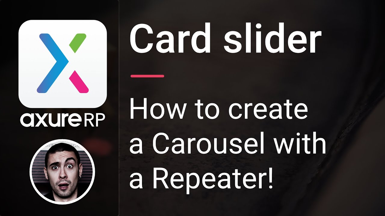 Axure Rp9 How To Create A Fancy Cards Carousel Using A Repeater