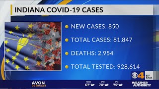 CBS4 News at Noon: 850 new COVID-19 cases, 28 additional deaths announced by ISDH