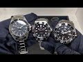 Black Dial Divers (Hamilton, Breitling, Tudor, Omega & Grand Seiko)