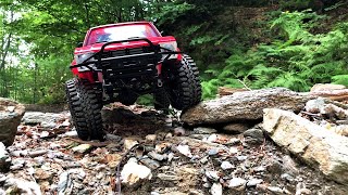 1/10 Scale Crawler : RC4WD Marlin Crawler Trailfinder 2 Maiden Run!