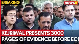 Kejriwal's Big Allegation On BJP | Kejriwal Presents 3000 Pages Of Evidence Before ECI | NewsX