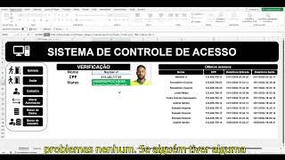 Excel com VBA: Controle de Acesso Completo, Fácil de Usar e Eficaz!